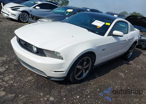 2010 Ford Mustang Gt/Gt Premium из США, поврежденный, VIN 1ZVBP8CH0A5129121